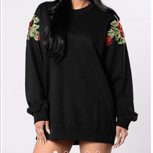 Fashion Nova oversized sweater